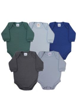 BODY SUED. M/L LISO (ZIG) (5 PCS)