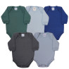 BODY SUED. M/L LISO (ZIG) (5 PCS)