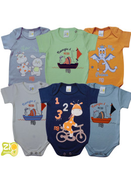 BODY SUED. M/C AB. EST. NAVEGAR ZIG MUNDI (O) (6 PCS)
