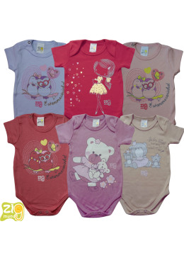 BODY SUED. M/C AB. EST. AMOR E CARINHO ZIG MUNDI (A) (6 PCS)