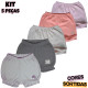 SHORTS SUED. C/BARRA EST. ZIG MUNDI (A) (5 PCS)
