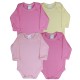 BODY SUED. CANELADO M/L LISO (PINTADINHO) (4 PCS)