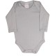 BODY SUED. CANELADO M/L LISO (PINTADINHO) (4 PCS)