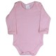 BODY SUED. CANELADO M/L LISO (PINTADINHO) (4 PCS)